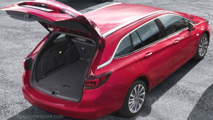 Opel Astra Sports Tourer 2020 boot space