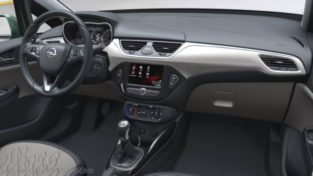 Opel Corsa 5p 2015 dashboard
