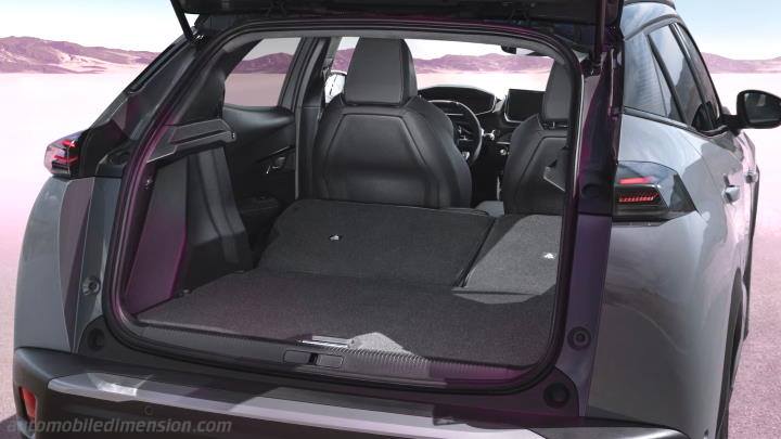 Peugeot 2008 2023 boot space