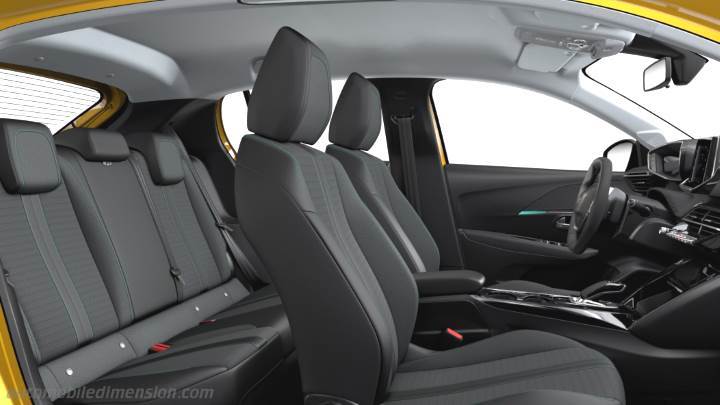 Peugeot 208 2020 interior