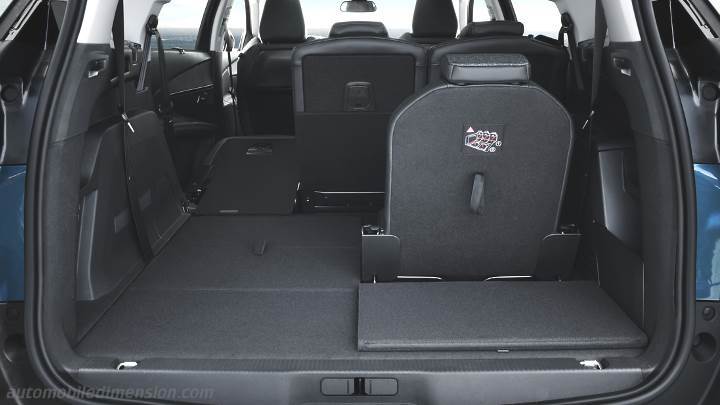 Peugeot 5008 2021 boot space