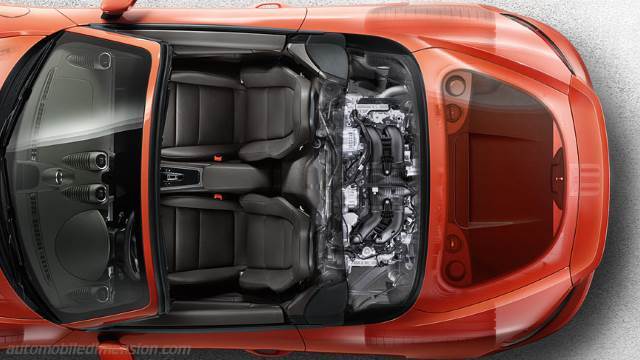 Porsche 718 Boxster 2016 boot space