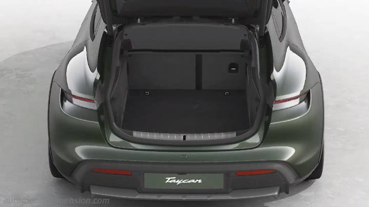 Porsche Taycan Cross Turismo 2024 boot space