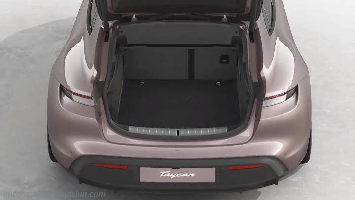 Porsche Taycan Sport Turismo 2024 boot space