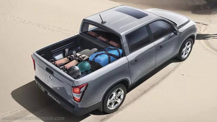 SsangYong Musso 2023 boot space