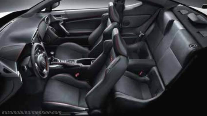 Subaru BRZ 2017 interior
