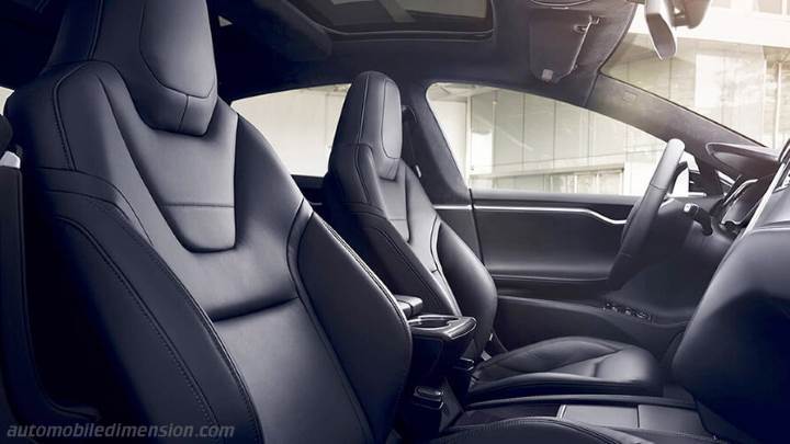 Tesla Model S 2016 interior