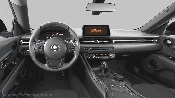 Toyota GR Supra 2020 dashboard