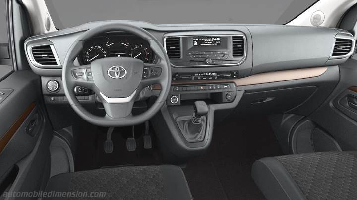 Toyota Proace Verso Medium 2016 dashboard