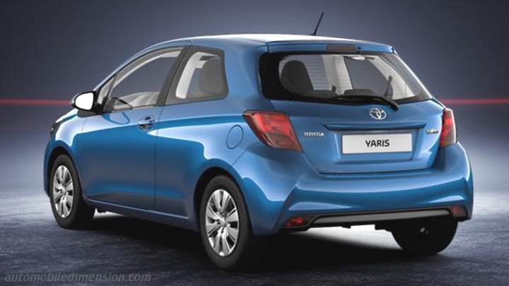 Toyota Yaris 2014 boot space