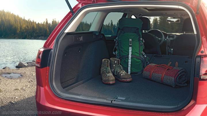 Volkswagen Golf Alltrack 2015 boot space