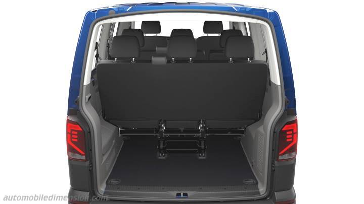 Volkswagen T6.1 Caravelle ct 2020 boot space