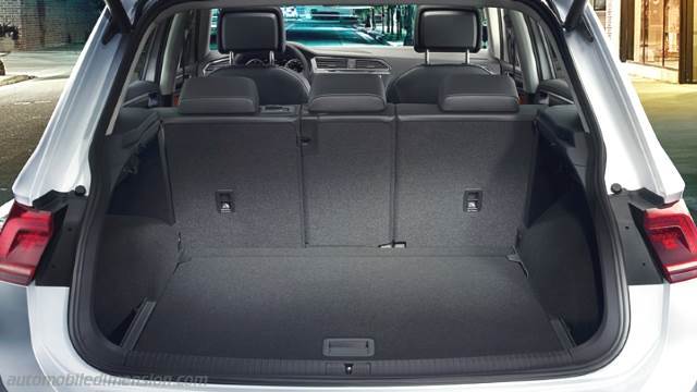 Volkswagen Tiguan 2016 boot space