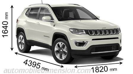 Jeep Compass 2017 dimensions