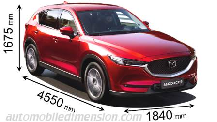 Mazda CX-5 2017 dimensions