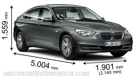 Bmw 5 Gran Turismo 2013 Abmessungen Kofferraumvolumen Und