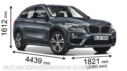 Dimensioni BMW X1 2015