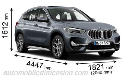 Dimension BMW X1 2020