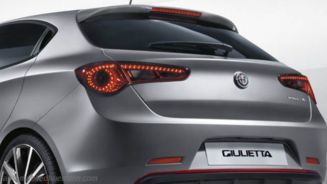 Exteriör av Alfa-Romeo Giulietta