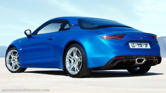 Exterior of the Alpine A110