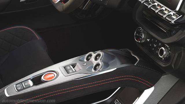 Dettaglio interno dell'Alpine A110