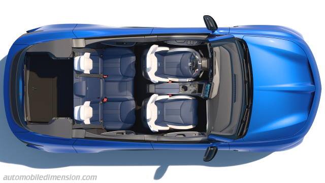 Interior detail of the Alpine A390