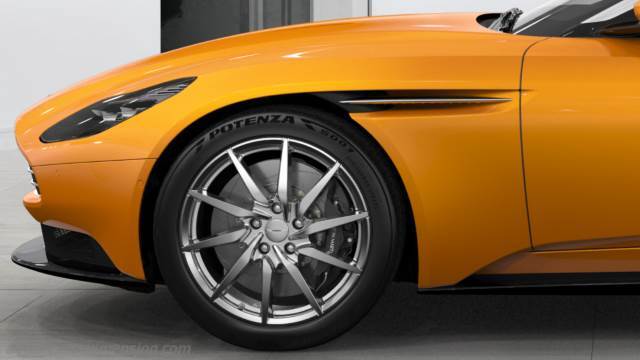 Extérieur de l'Aston-Martin DB11