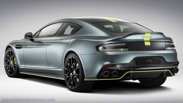 Exterior of the Aston-Martin Rapide AMR