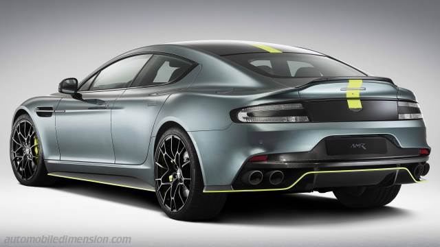 Exterieur van de Aston-Martin Rapide AMR