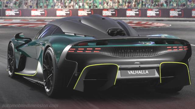 Exterior of the Aston-Martin Valhalla