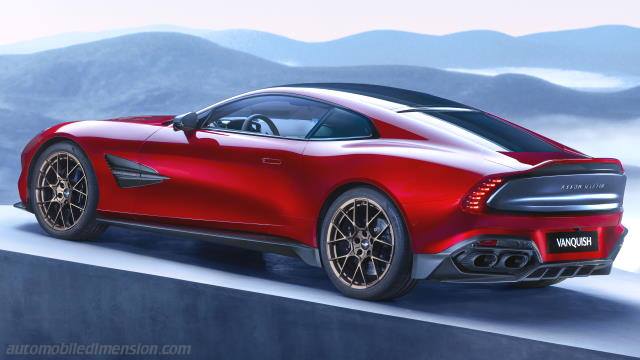 Exterieur des Aston-Martin Vanquish