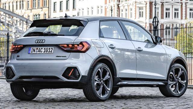 Exterior of the Audi A1 allstreet