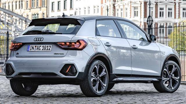 Esterno dell'Audi A1 allstreet