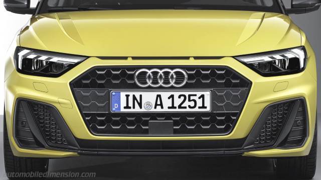 Exterieur van de Audi A1 Sportback