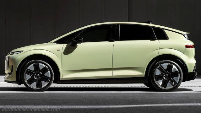 Exterieurdetail des Audi A2 e-tron