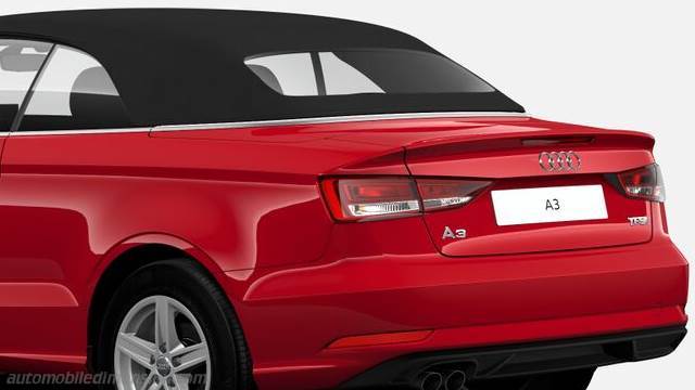 Exterior detail of the Audi A3 Cabrio