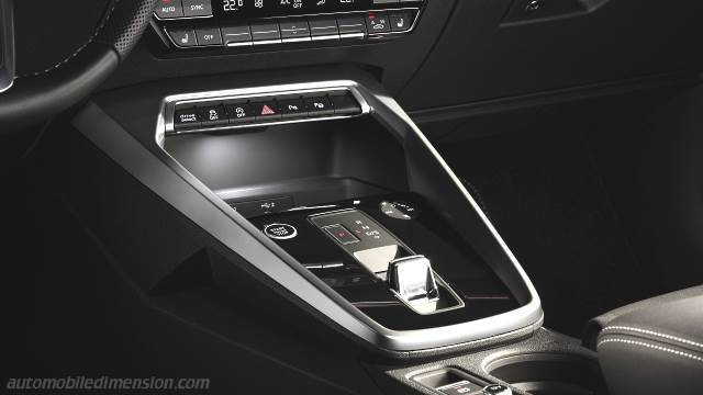 Interieurdetail des Audi A3 Sedan