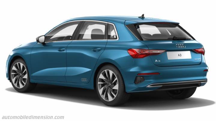 Audi A3 Sportback Abmessungen Und Kofferraumvolumen Hybrid Und Thermisch
