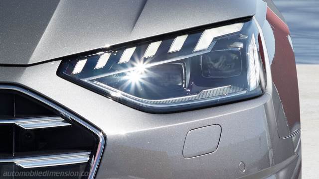 Exterieur detail van de Audi A4