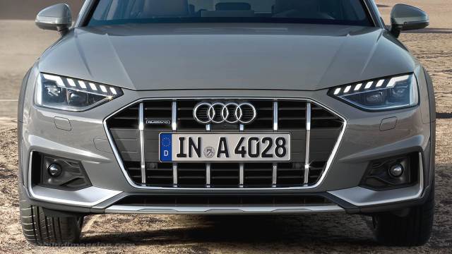 Dettaglio esterno dell'Audi A4 allroad quattro