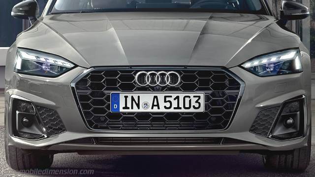 Dettaglio esterno dell'Audi A5 Sportback