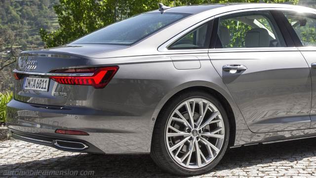 Exterior detail of the Audi A6