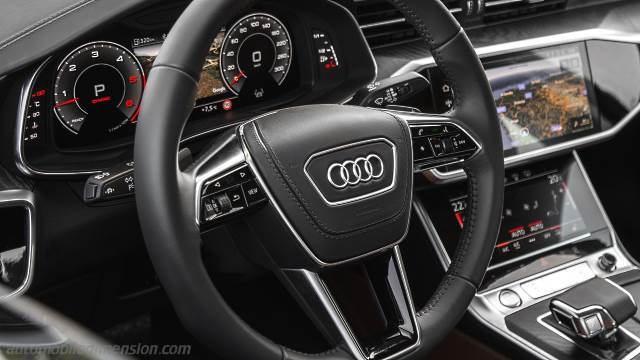 Interieurdetail des Audi A6