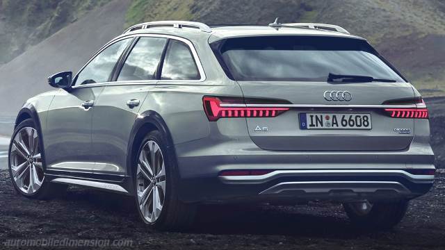 Exterior of the Audi A6 allroad quattro