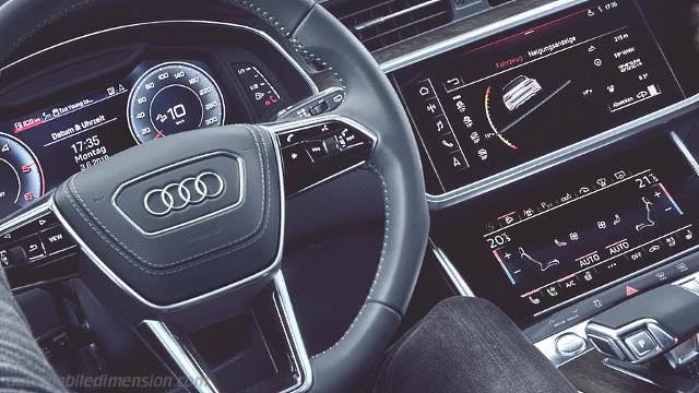 Interieurdetail des Audi A6 allroad quattro