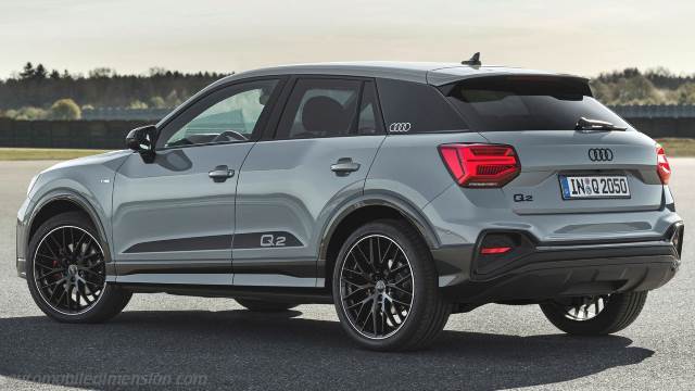 Exterior of the Audi Q2