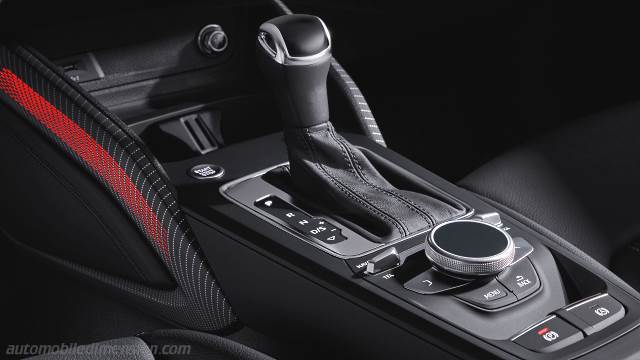 Interior detail of the Audi Q2