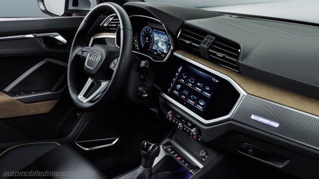 Exterieur detail van de Audi Q3