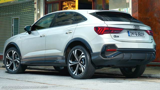 Extérieur de l'Audi Q3 Sportback