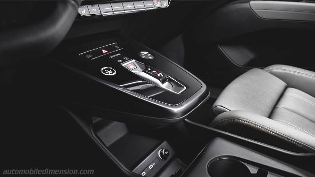 Dettaglio interno dell'Audi Q4 e-tron
